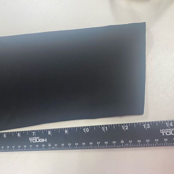 LaMouette Women’s Black Asymmetrical Cowl Neck Dress Black Size 26 SEE DESCRIPTI - Picture 11 of 12